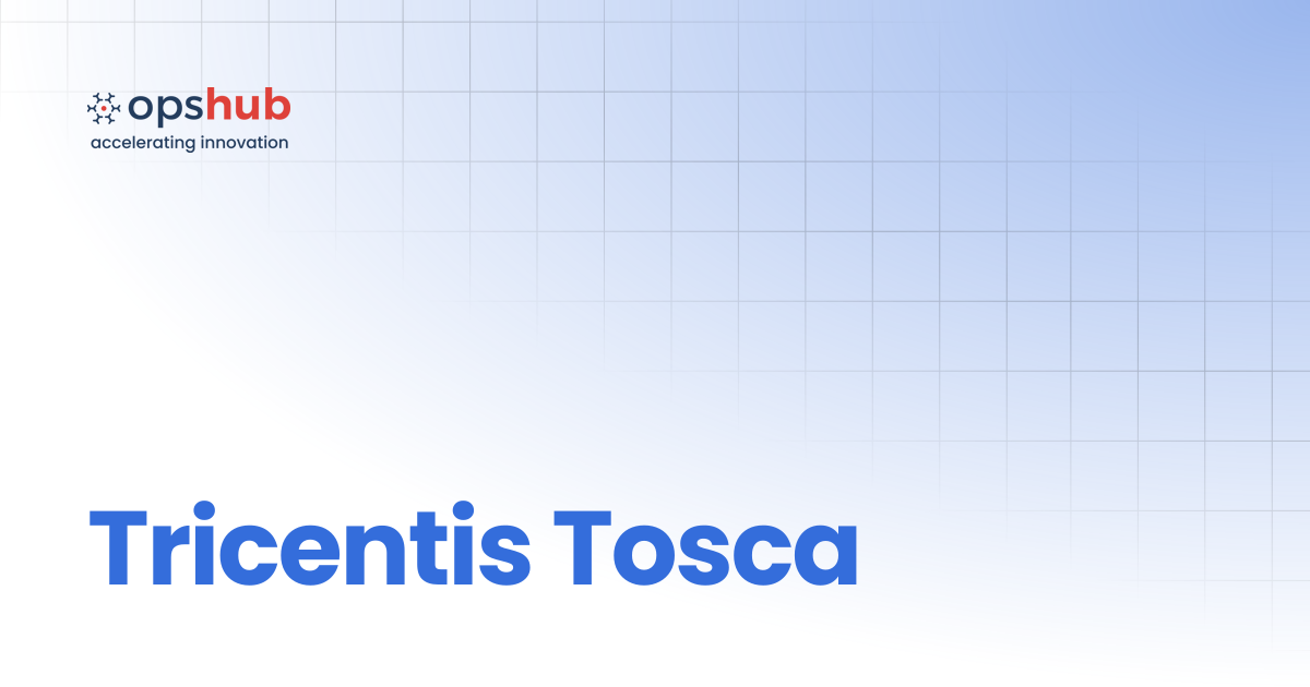 Tricentis Tosca | V7.214 | OpsHub Product Guide